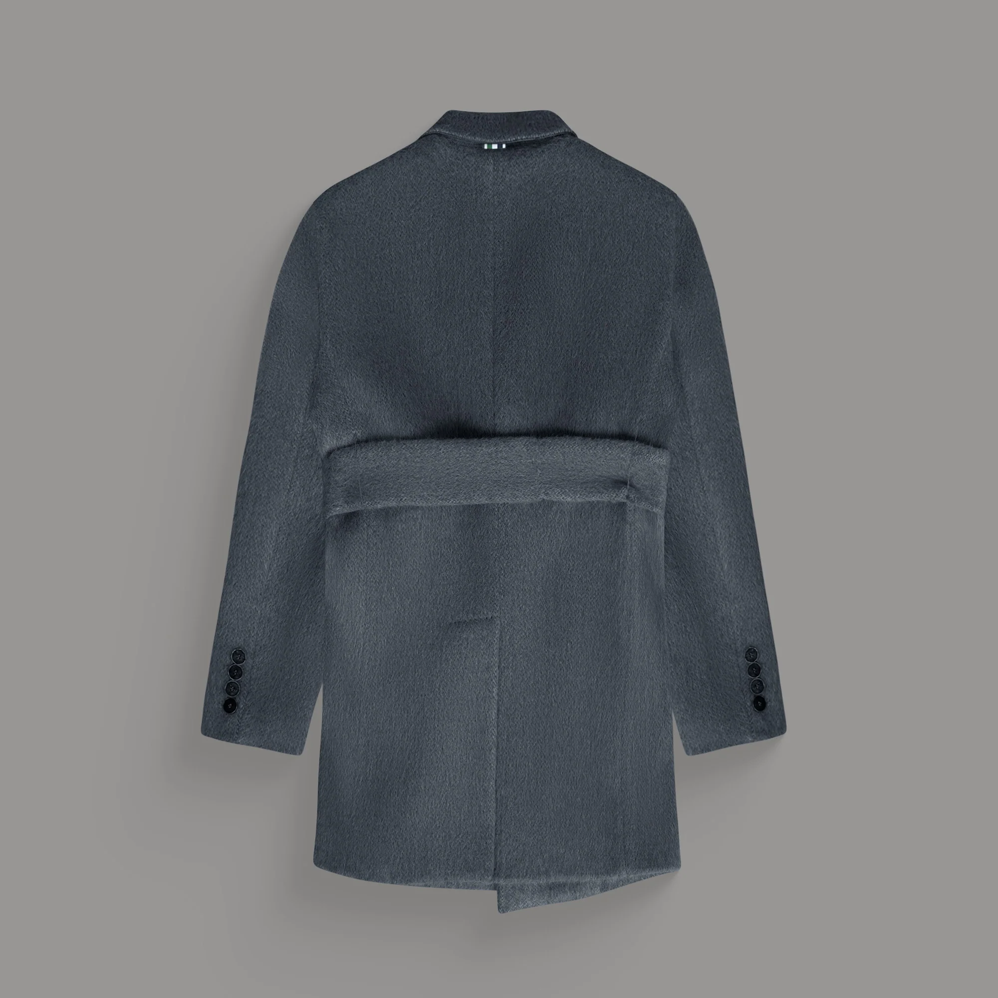 Classic Wool Silk Overcoat - Image 31
