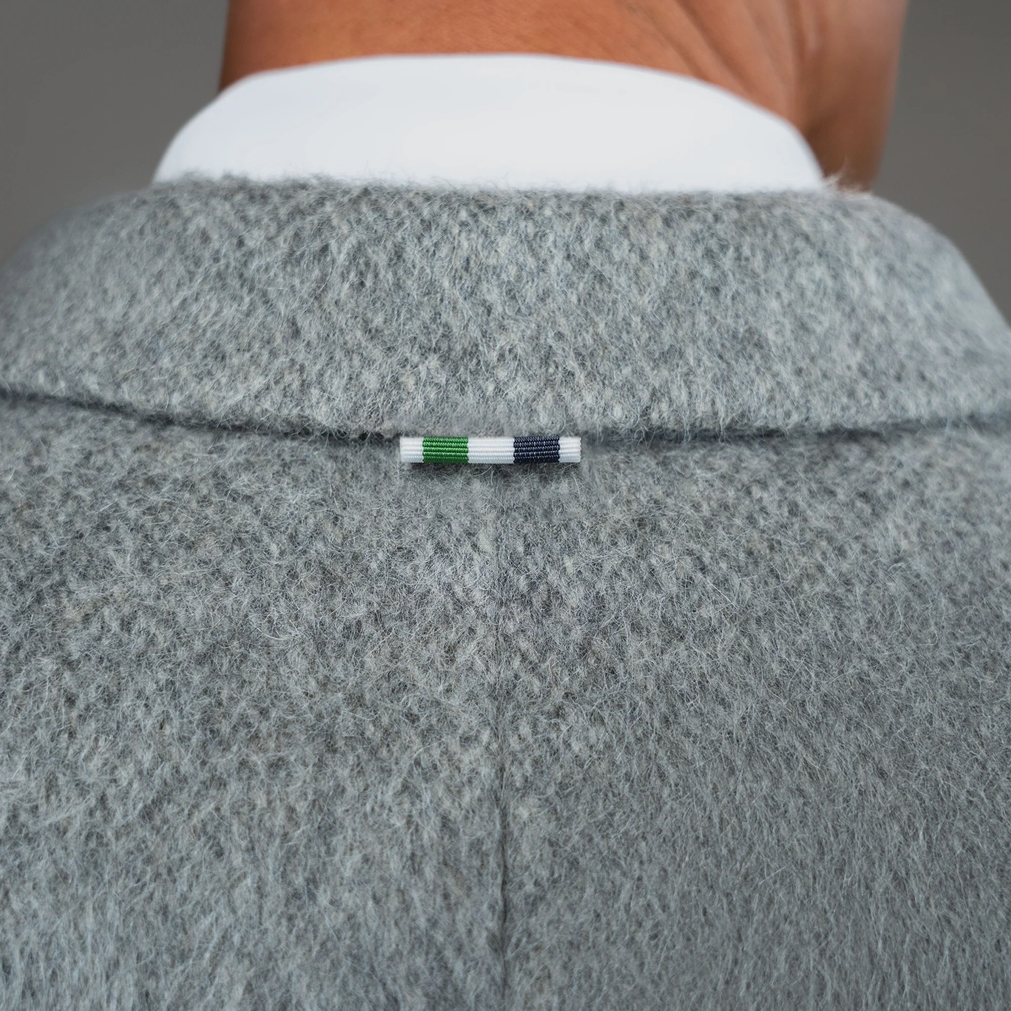 Classic Wool Silk Overcoat - Image 43
