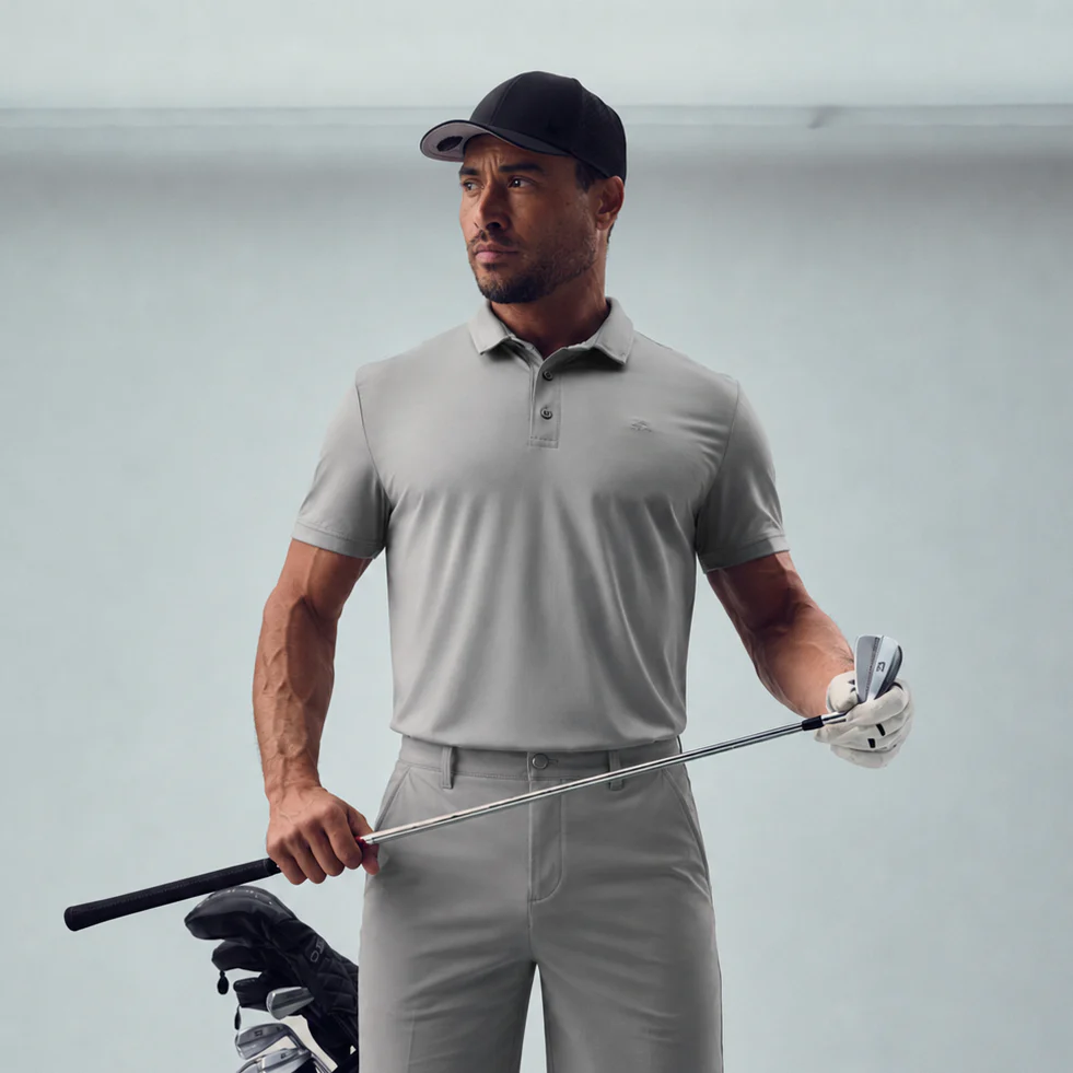 CoolTech Emblem Polo - Glacier