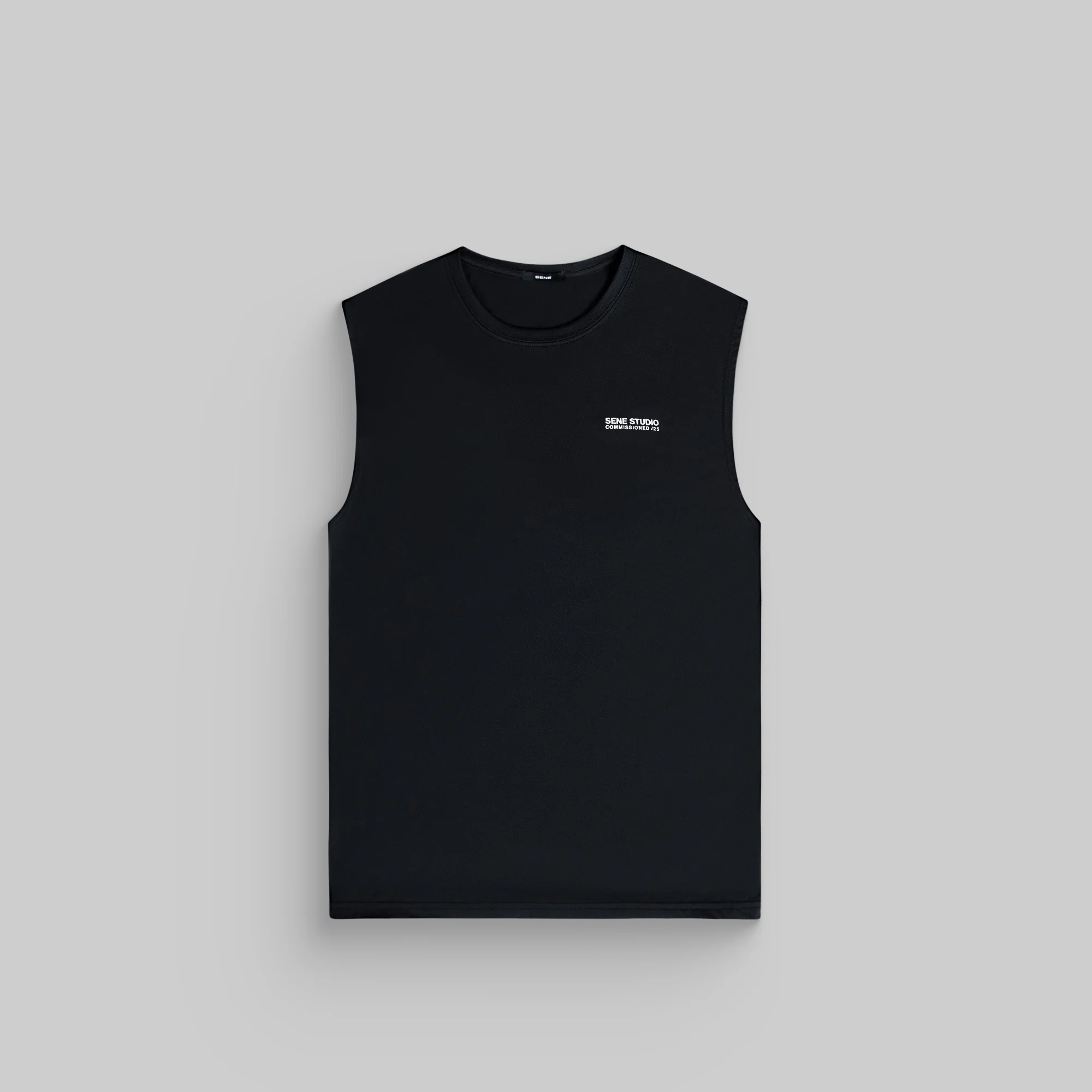CoolTech Commissioned Tank Top - Black - Image 2
