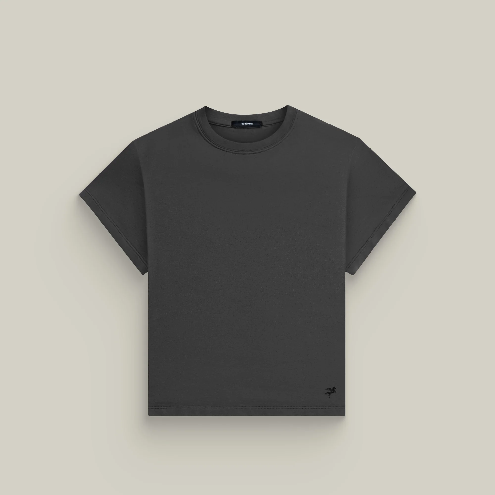 Cumulus Boxy Tee - Smoke - Image 2