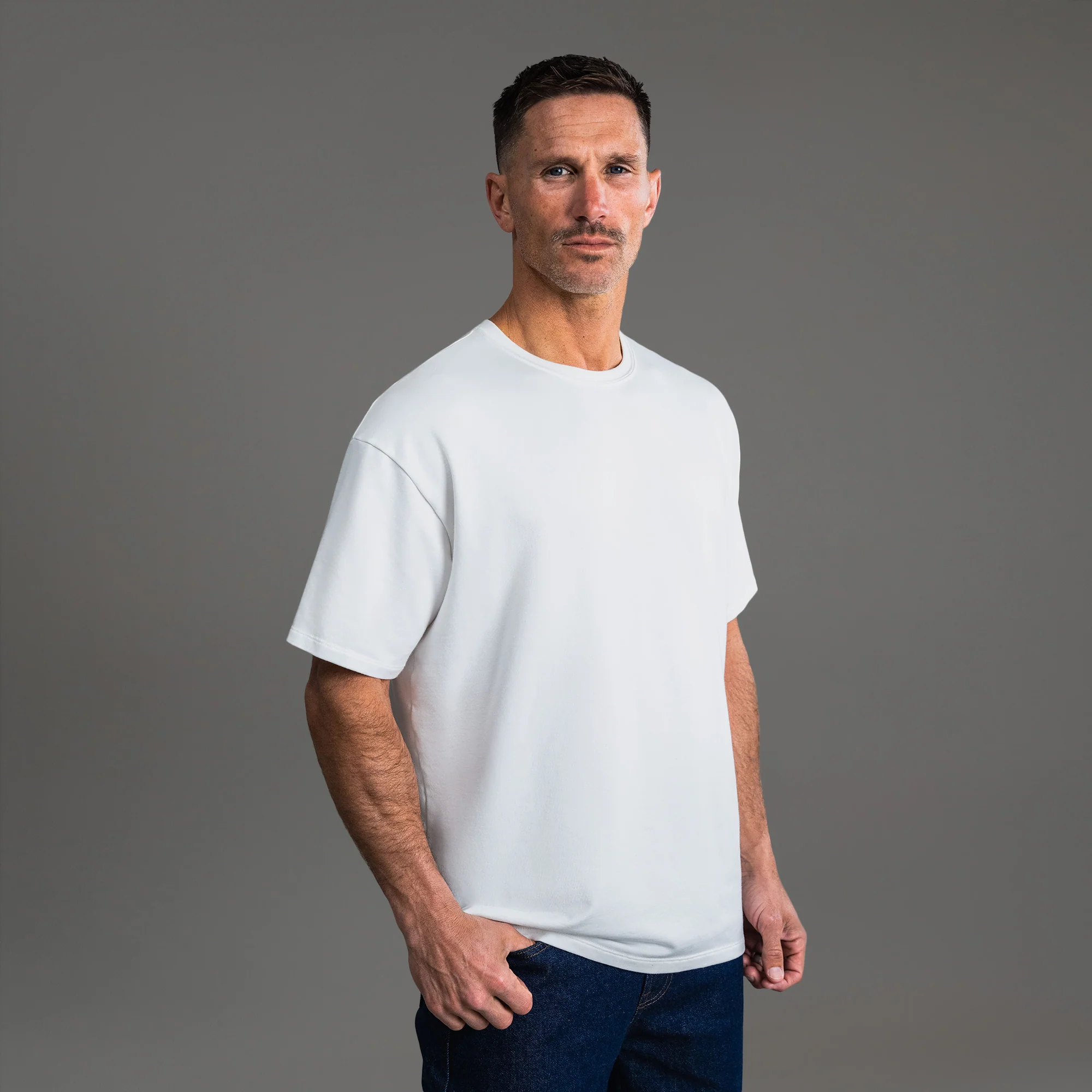 Cumulus Drop Shoulder T-Shirt - Image 20