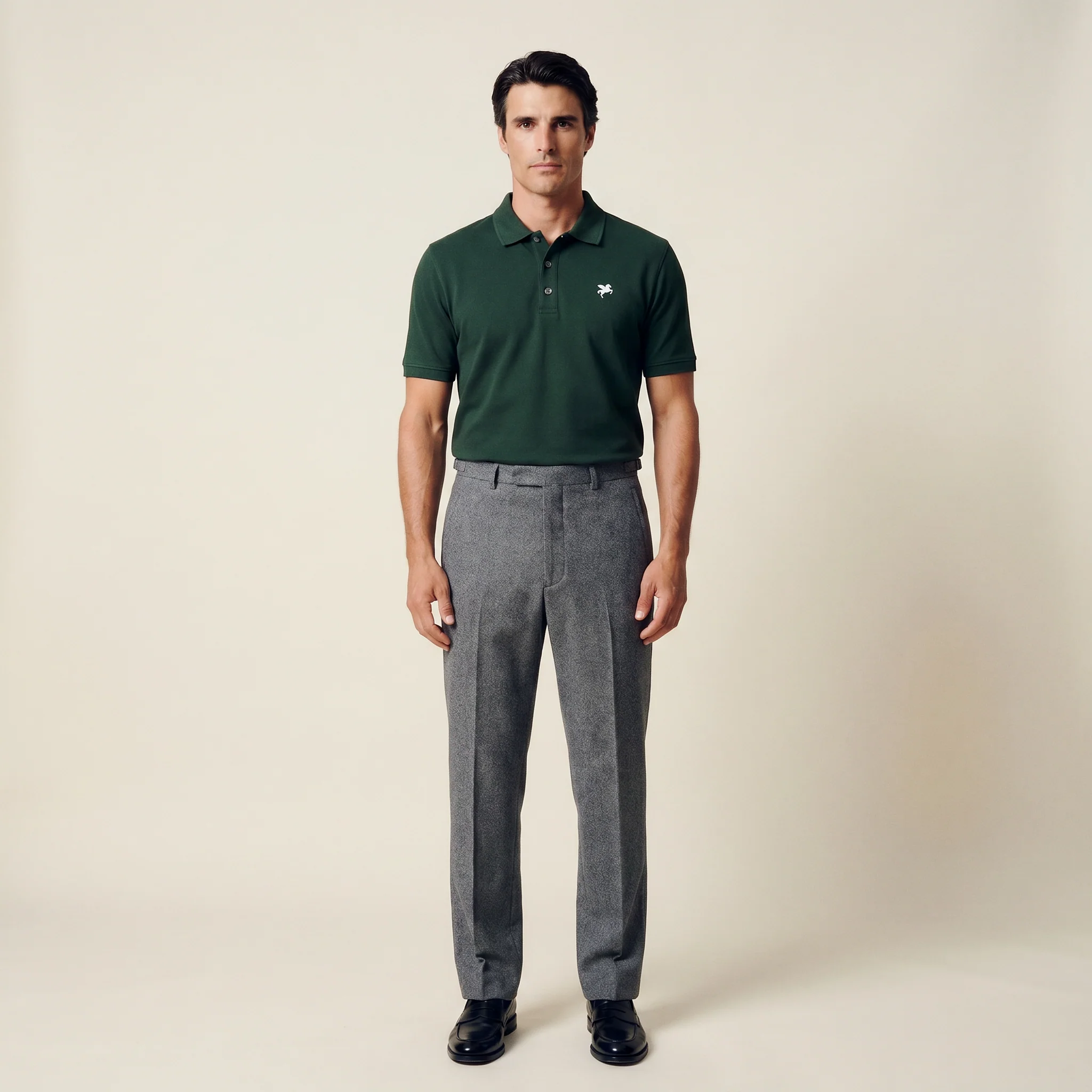 Cumulus Emblem Polo - Pine Grove - Image 4