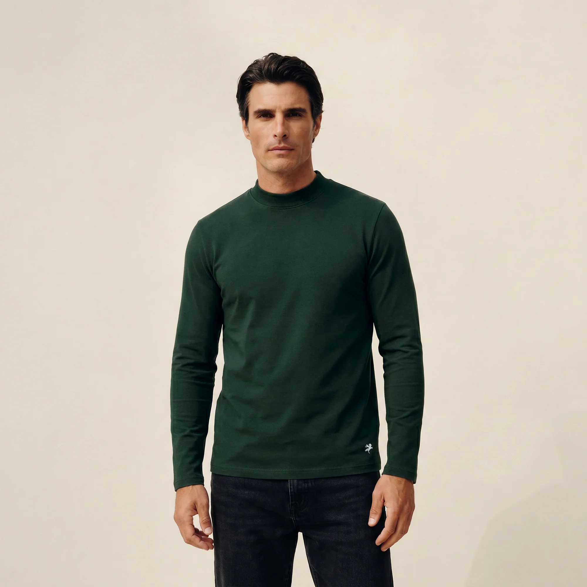Cumulus Mockneck Long Sleeve T-Shirt - Image 4