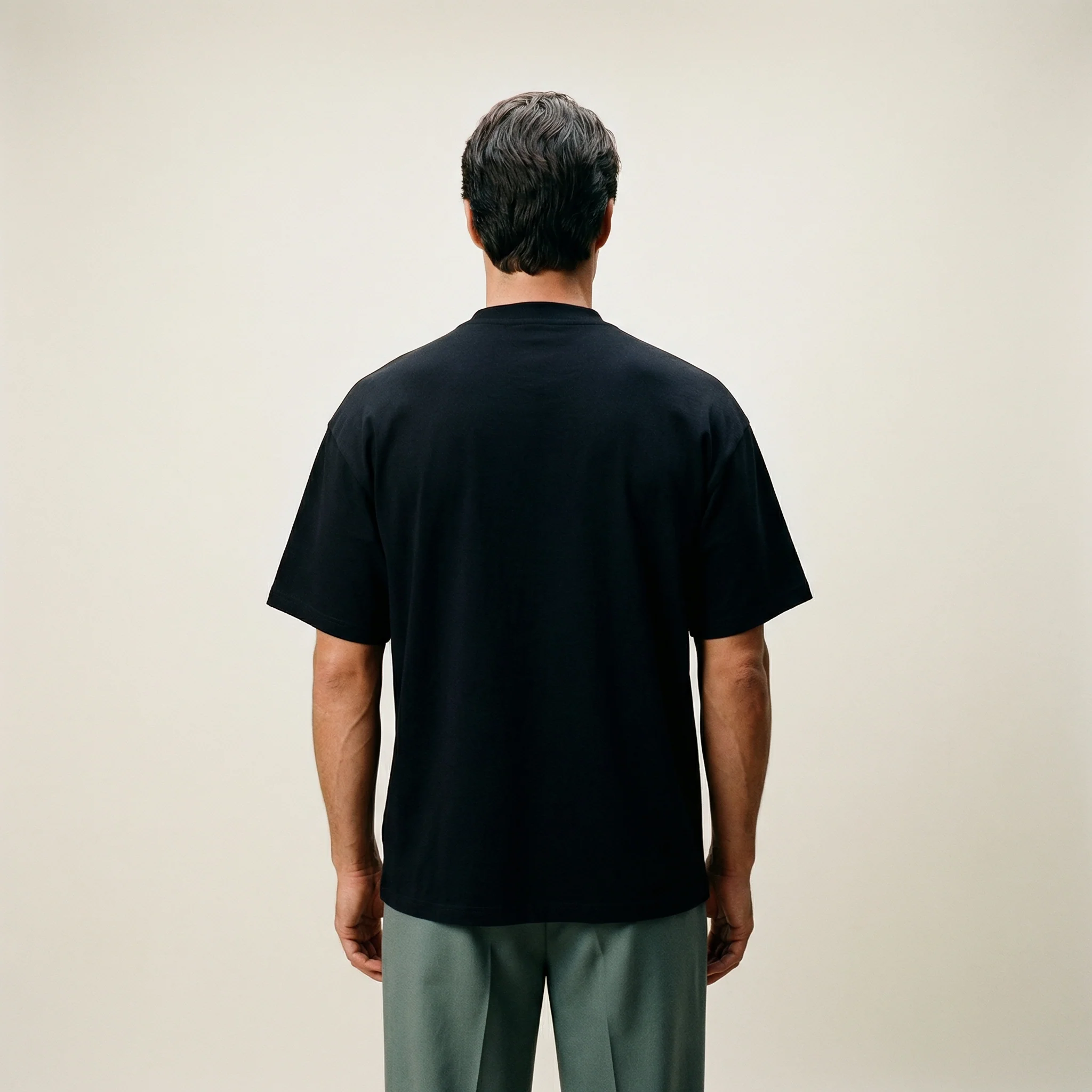 Cumulus Oversized T-Shirt - Black - Image 7