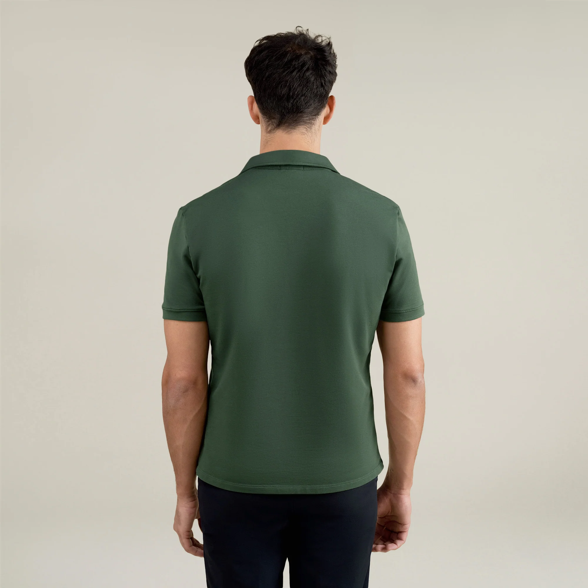 Cumulus Script Polo - Moss - Image 10
