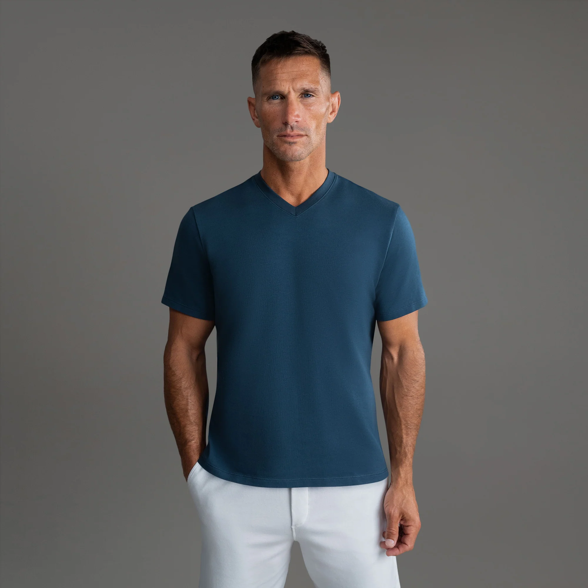 Cumulus V-Neck T-Shirt - Image 32