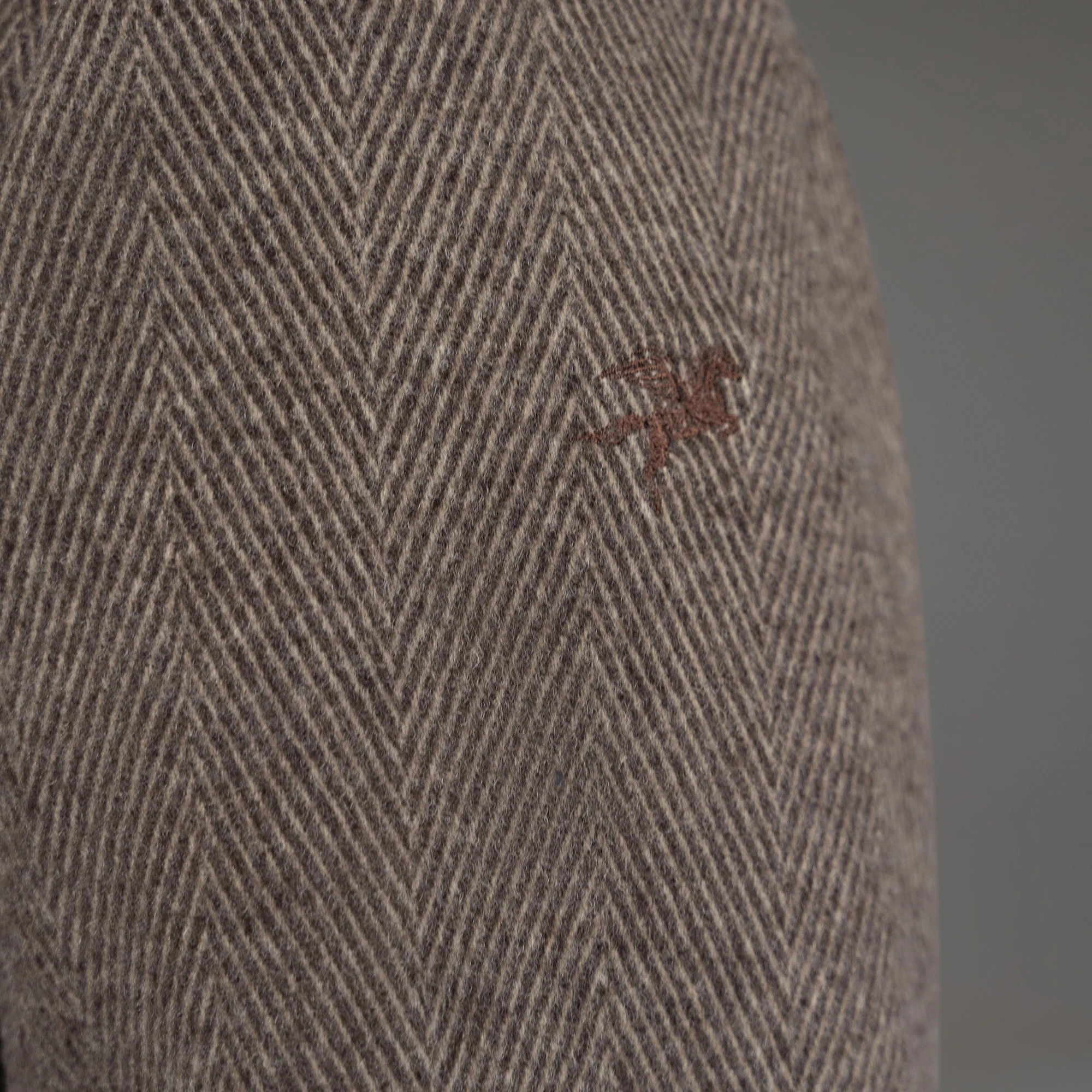 Lapelless Wool Silk Overcoat - Image 6