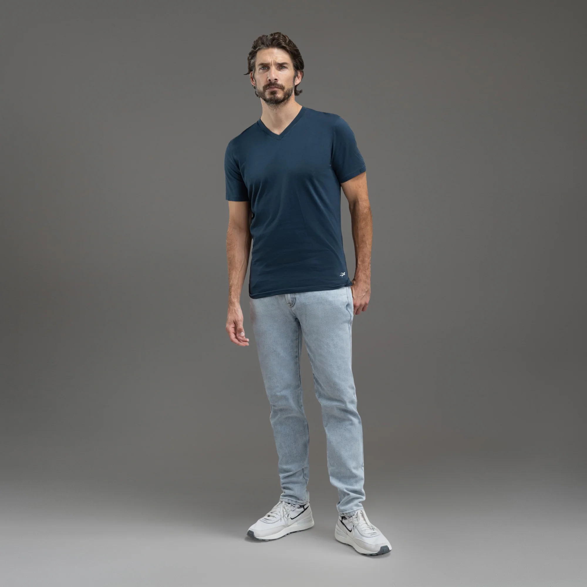 Cloud V-Neck T-Shirt - Image 36