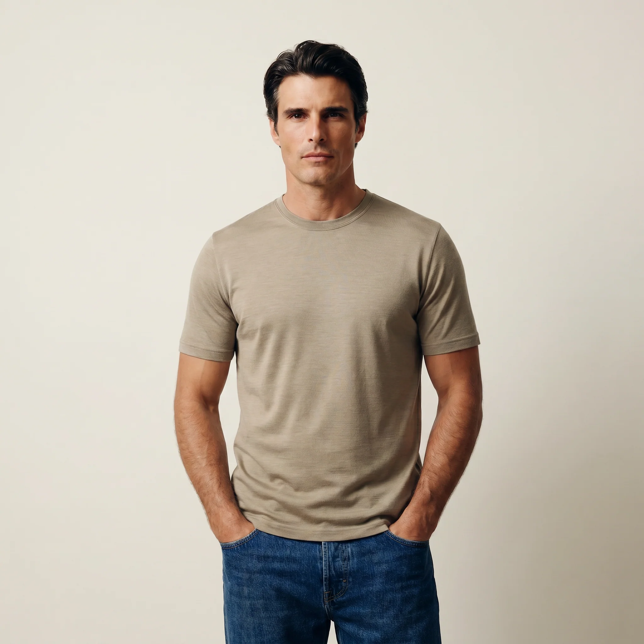 Merino Wool Crew T-Shirt - Image 10