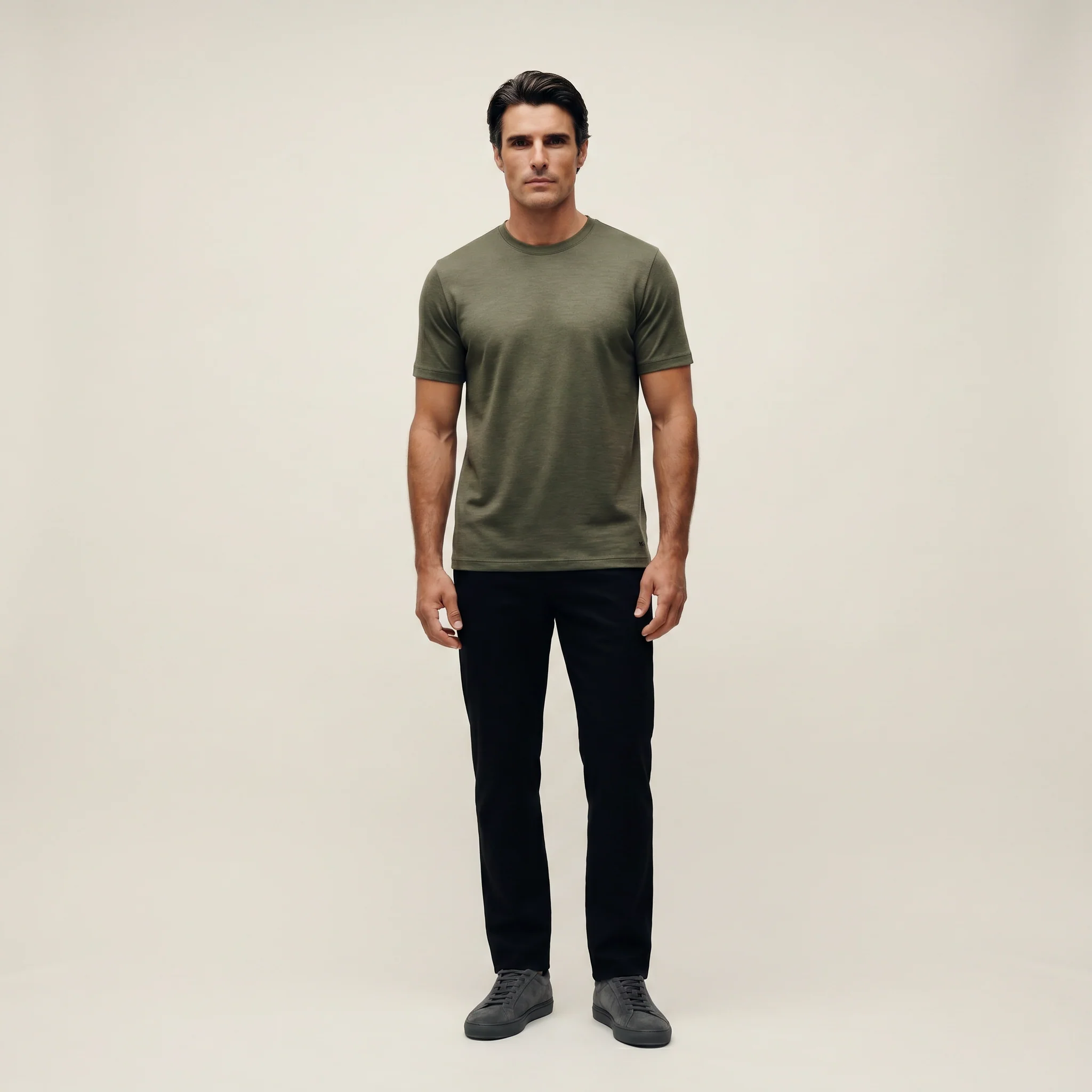Merino Wool Crew T-Shirt - Image 3