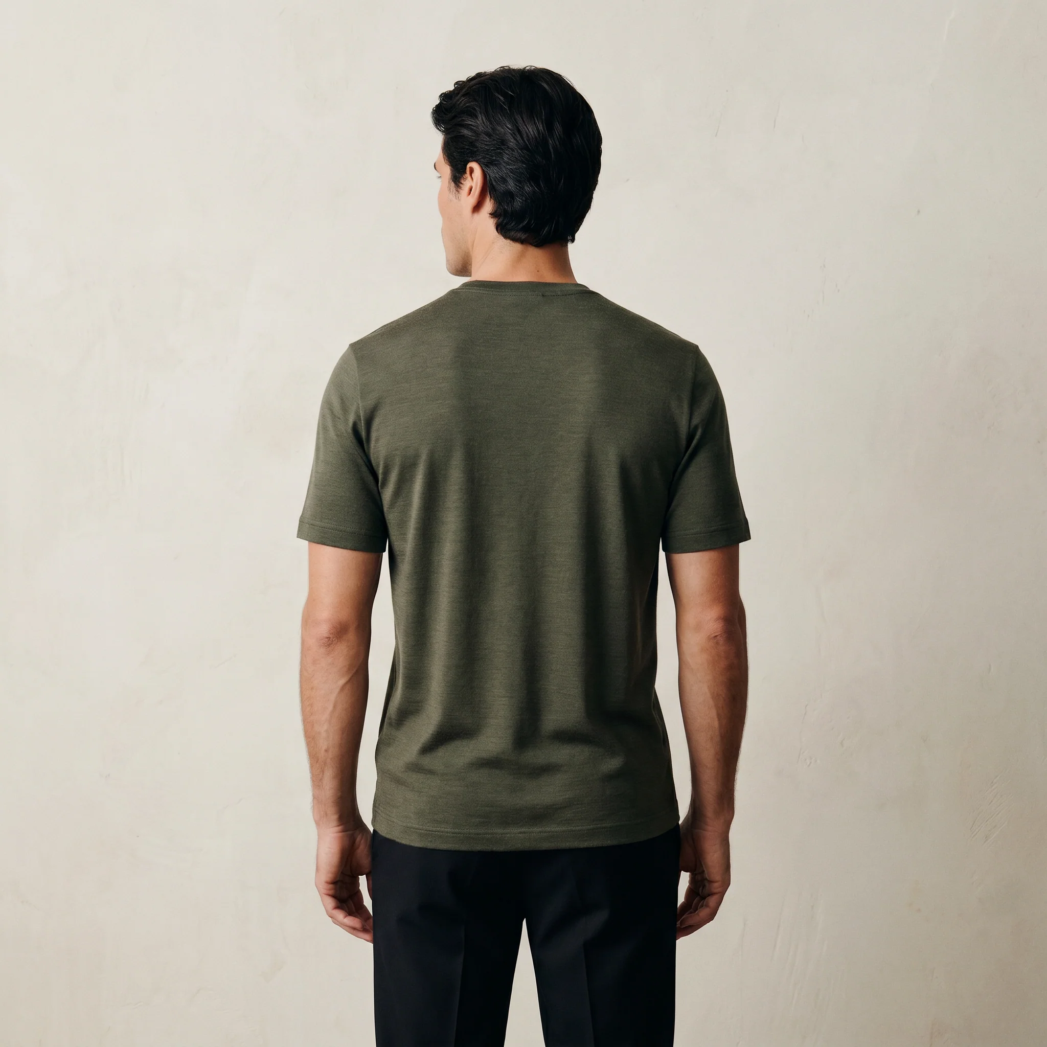 Merino Wool Crew T-Shirt - Image 19