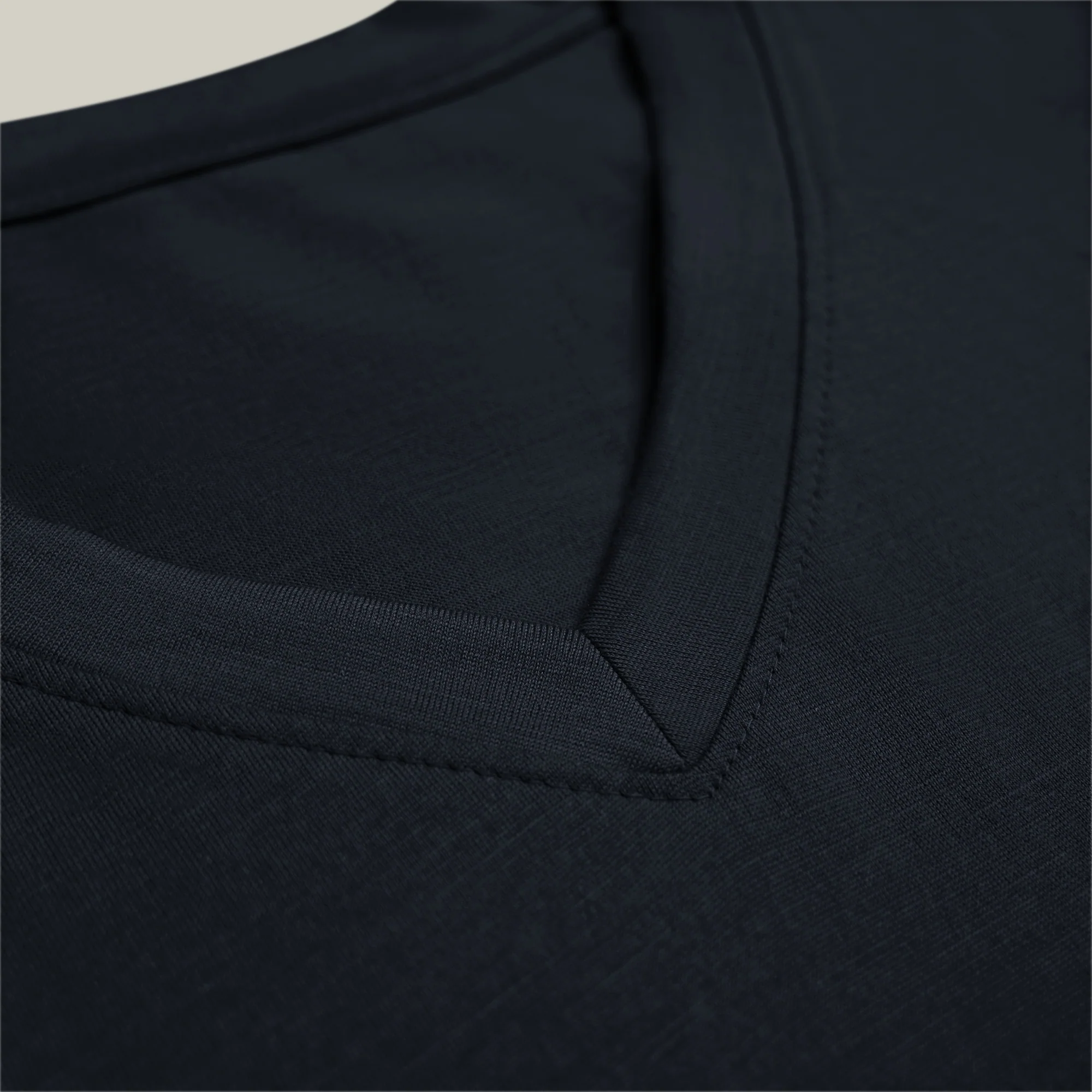 Merino Wool V-Neck T-Shirt - Image 4