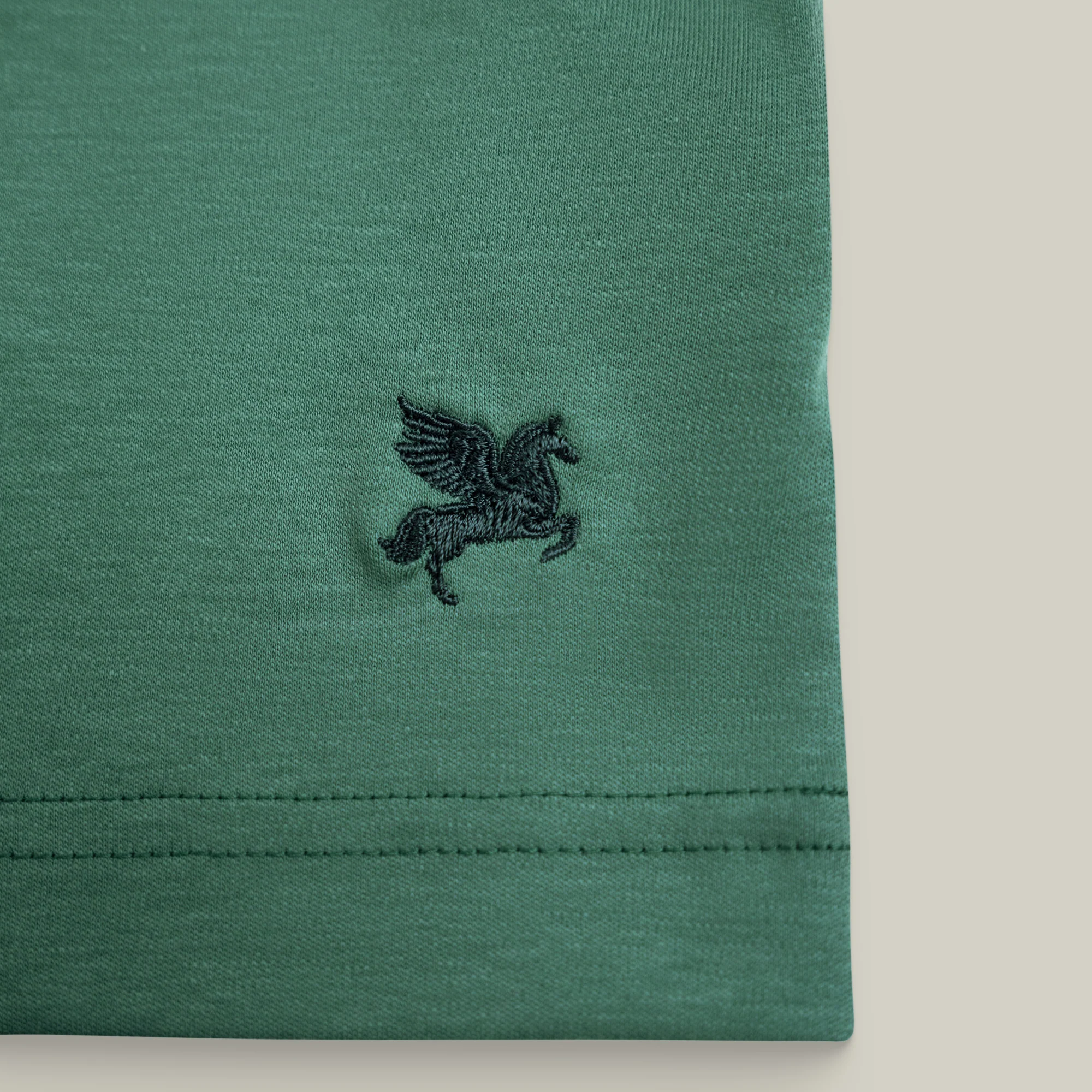 Pima Reserve V-Neck T-Shirt - Sea Moss - Image 6