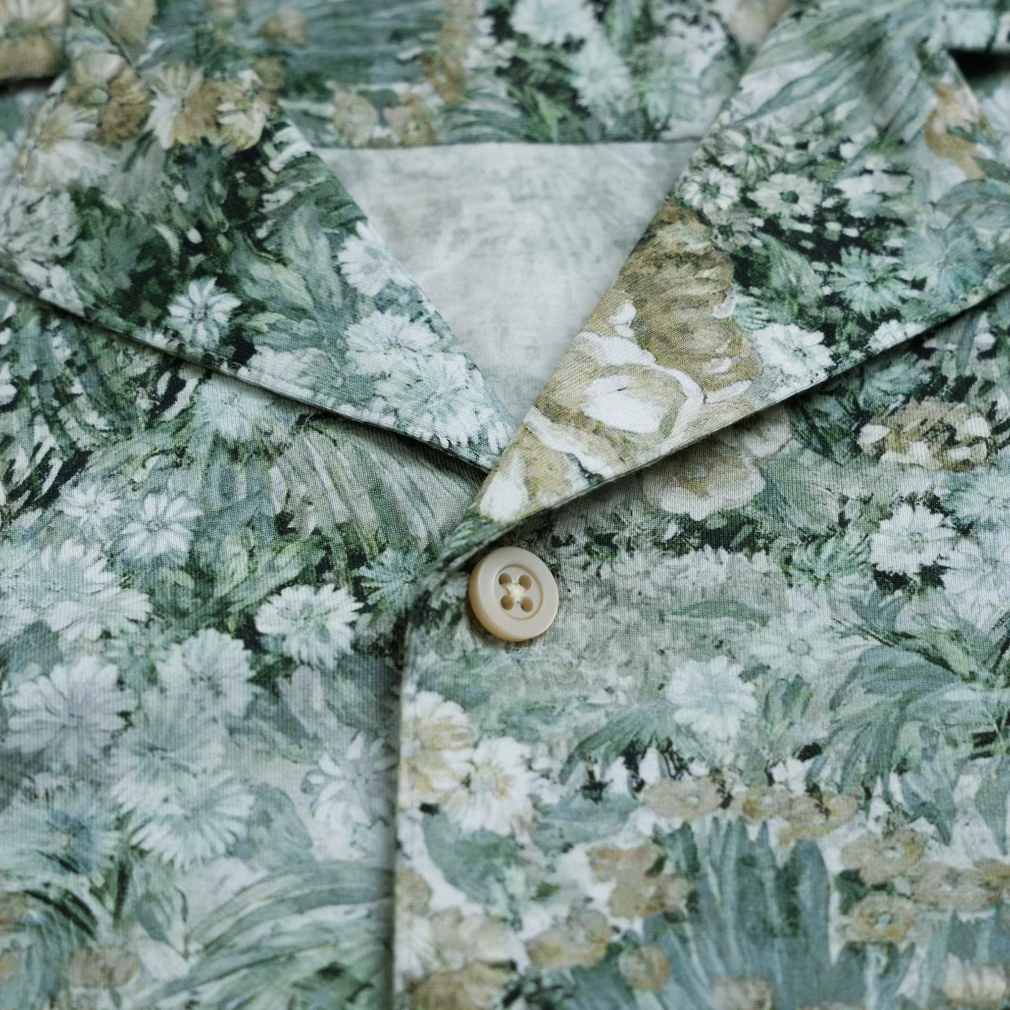 Stretch Cotton Camp Shirt - Malibu Bloom - Image 7