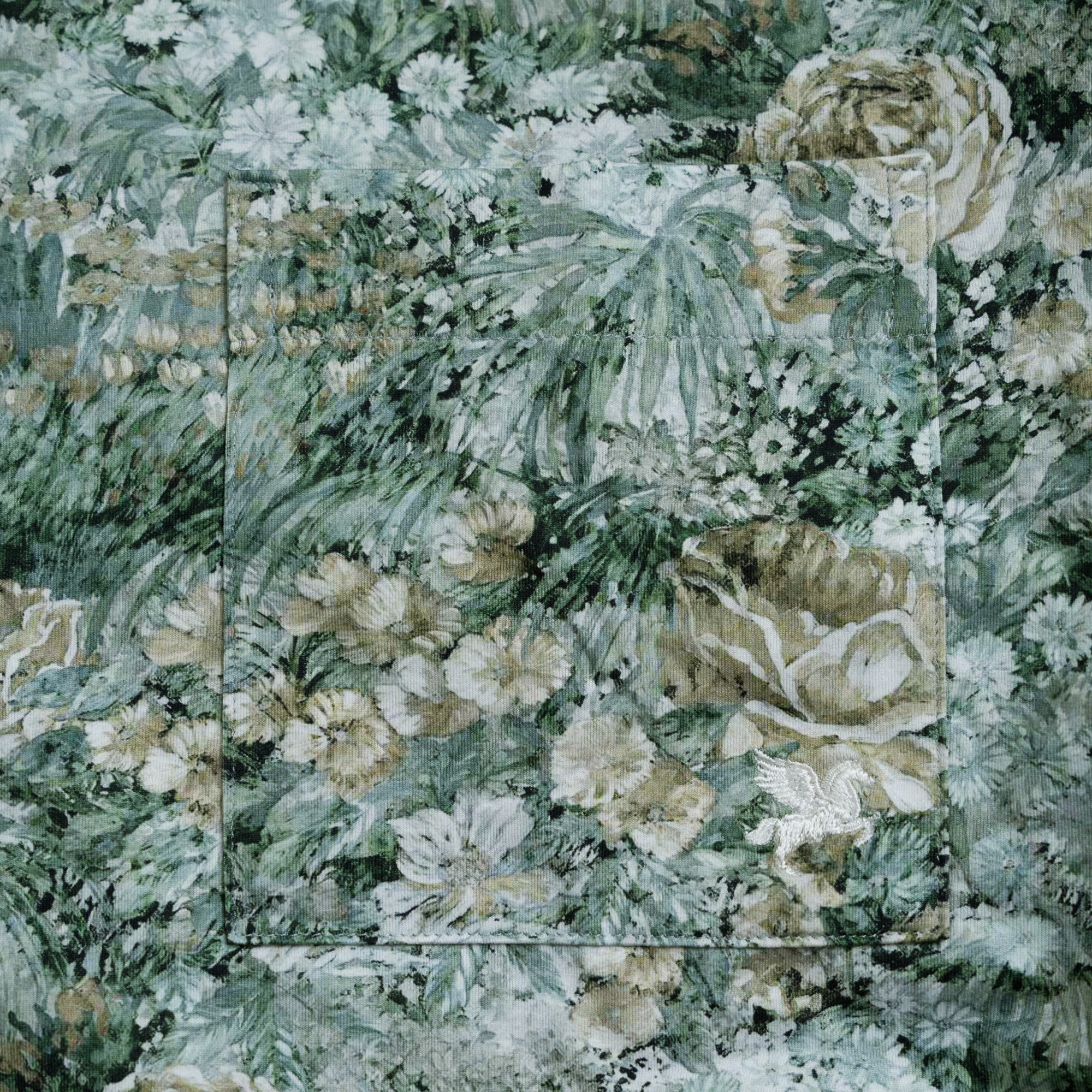 Stretch Cotton Camp Shirt - Malibu Bloom - Image 9