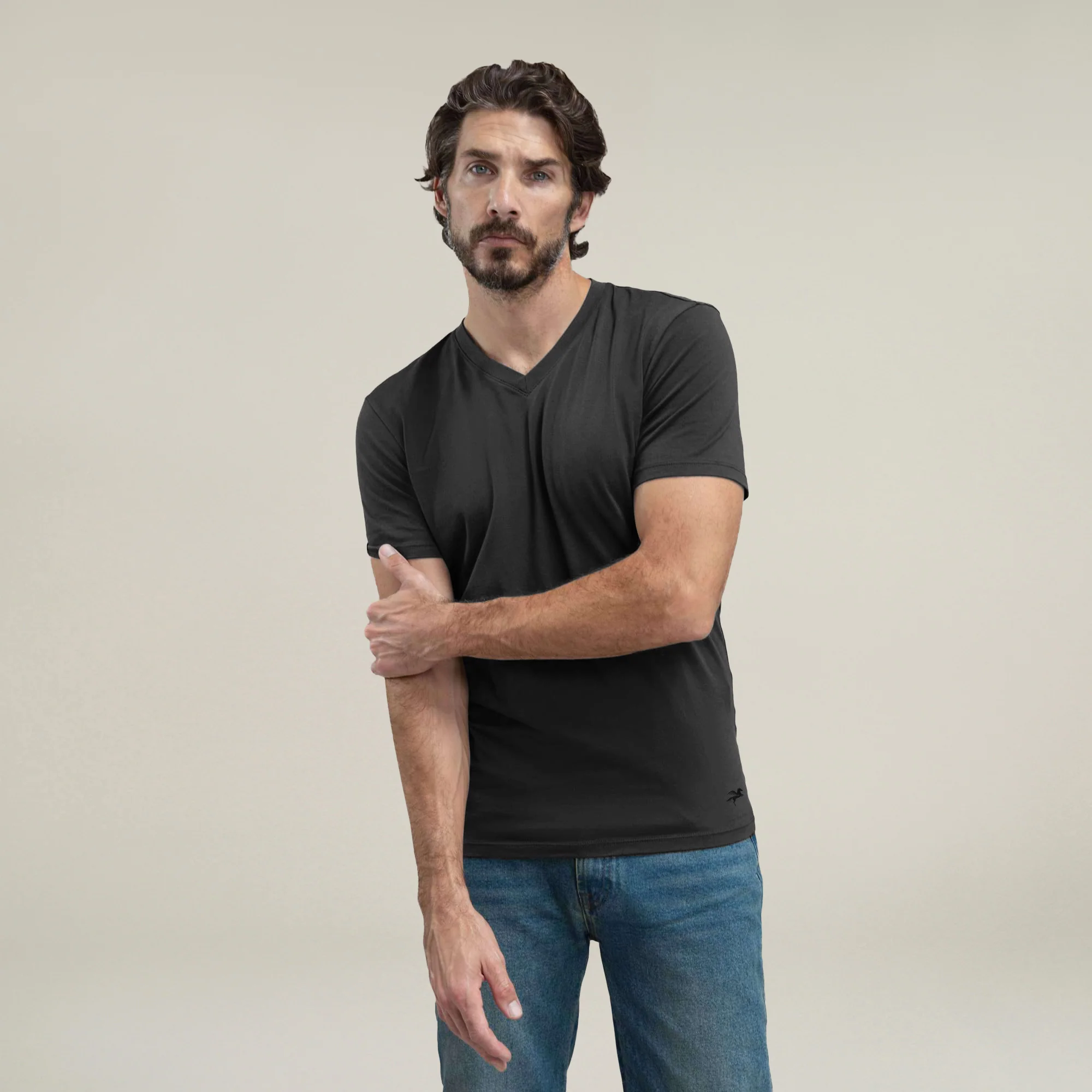 Cloud V-Neck T-Shirt - Image 57