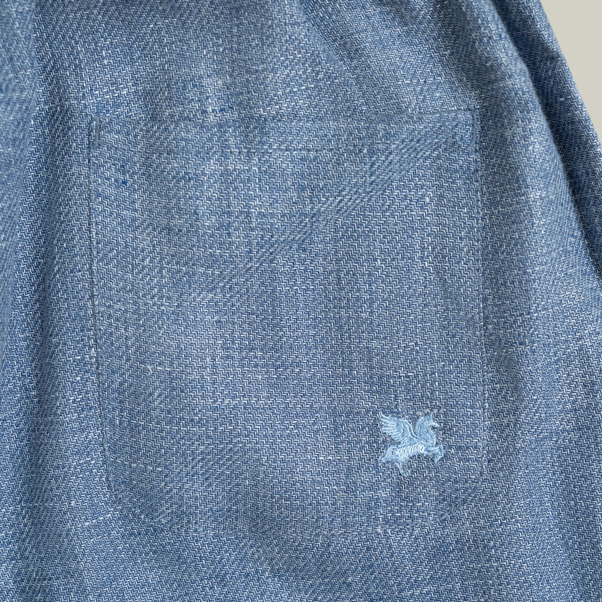 Linen Cotton Drawstring Wide Leg Pant - Image 10