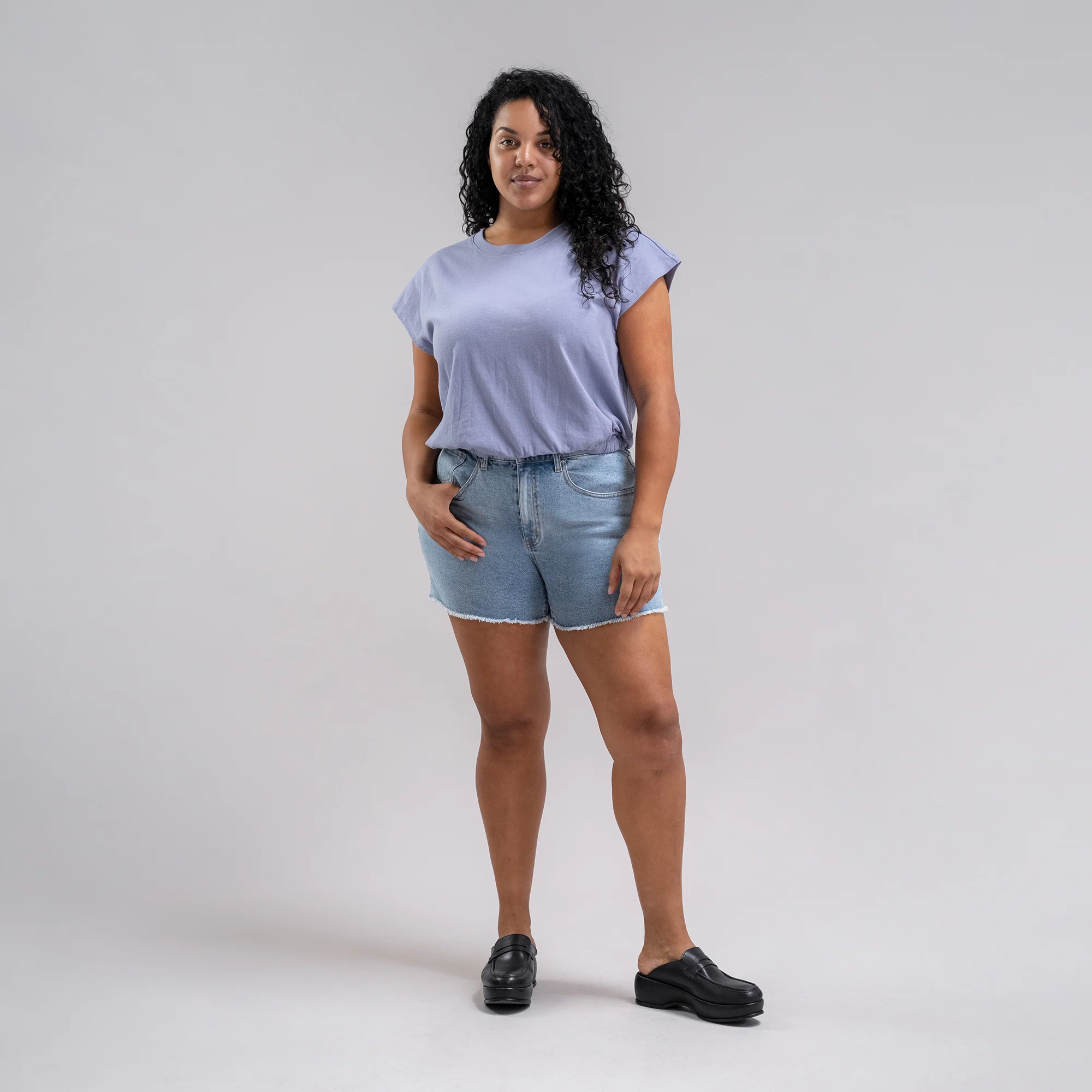 True Denim Edge Shorts - Image 29