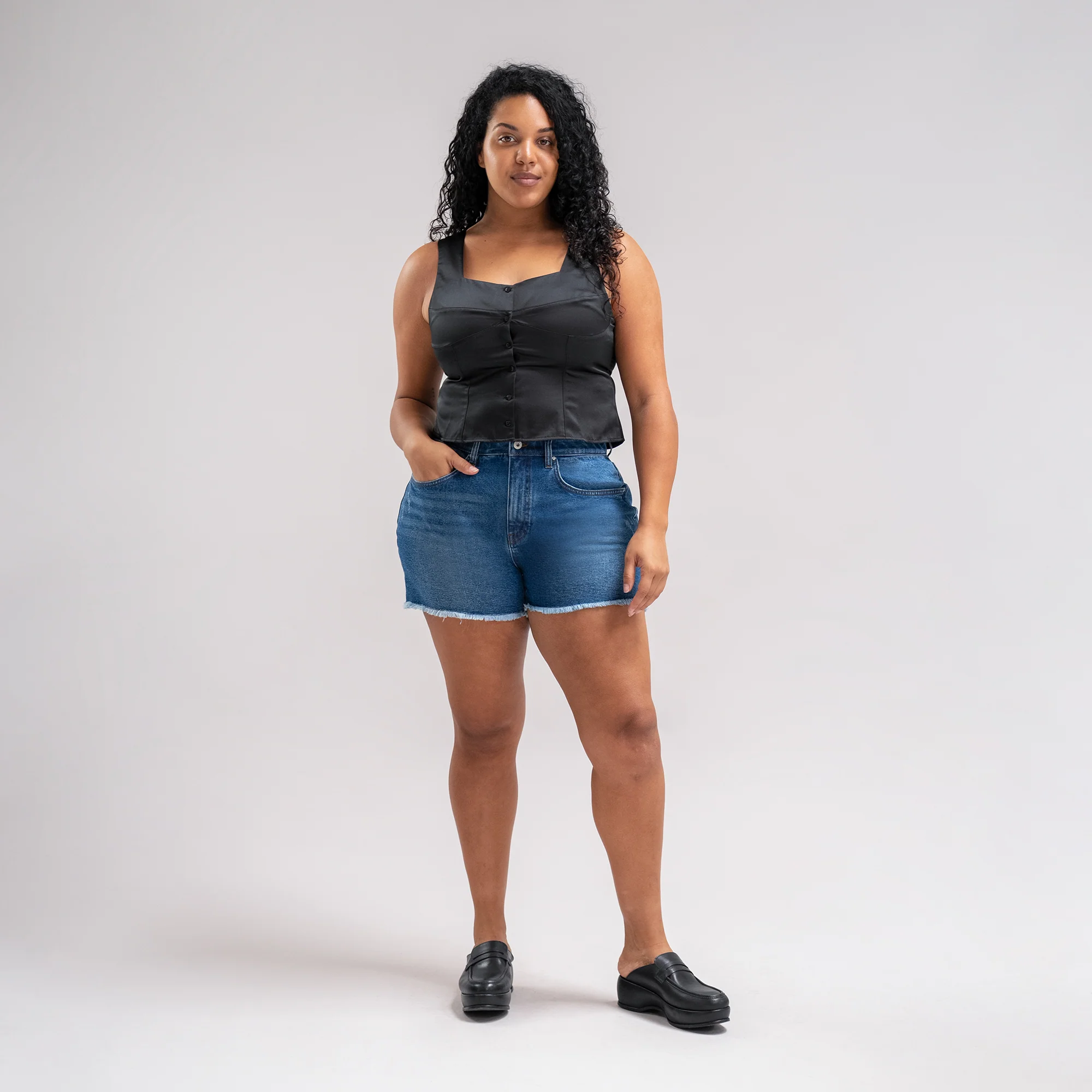 True Denim Edge Shorts - Image 35