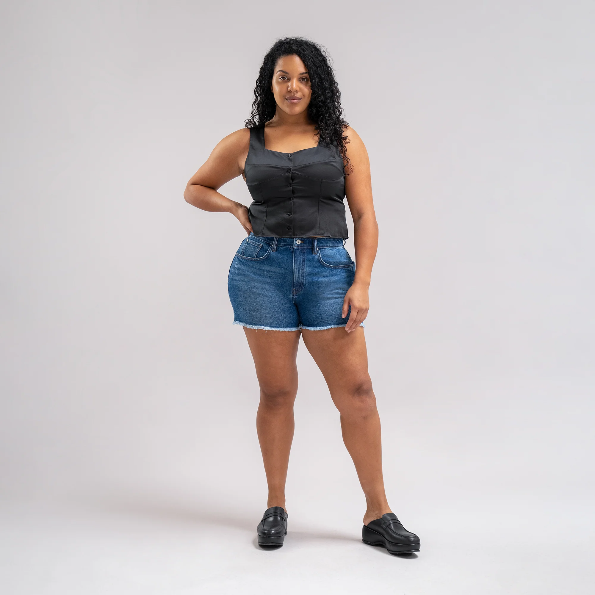True Denim Edge Shorts - Image 36