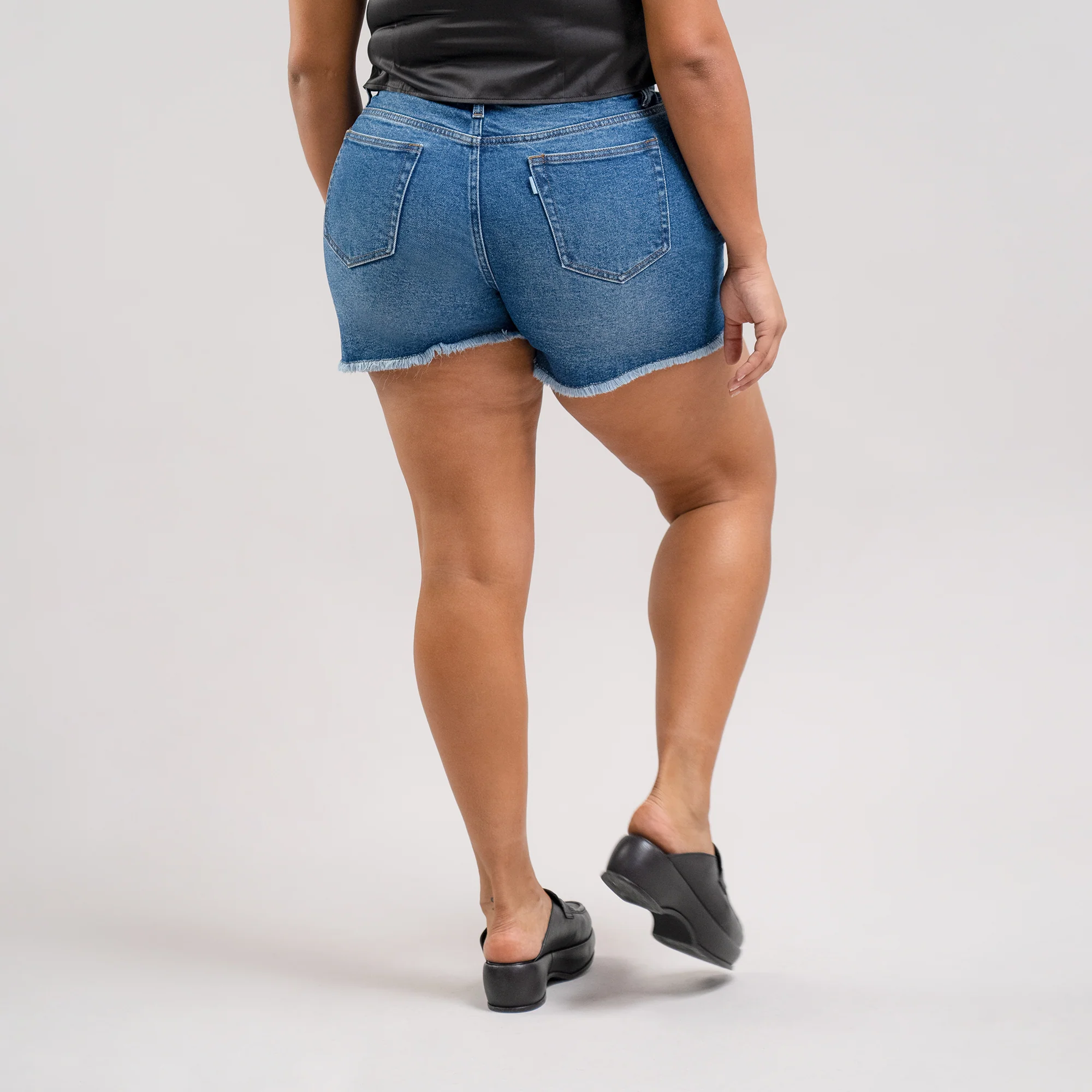 True Denim Edge Shorts - Image 41