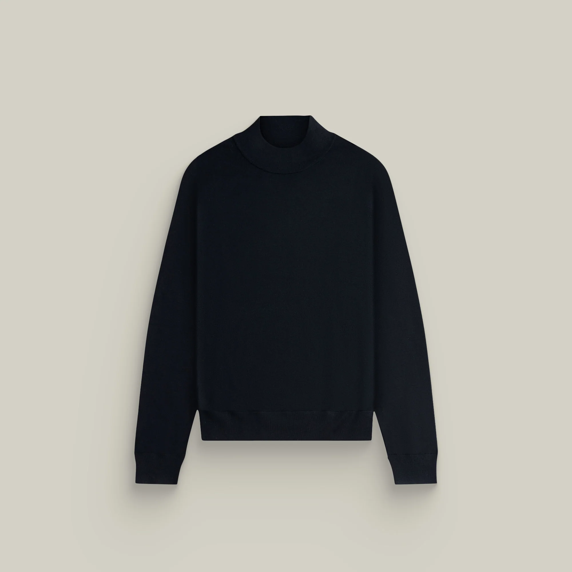 Wool Mock Neck Sweater - Image 12