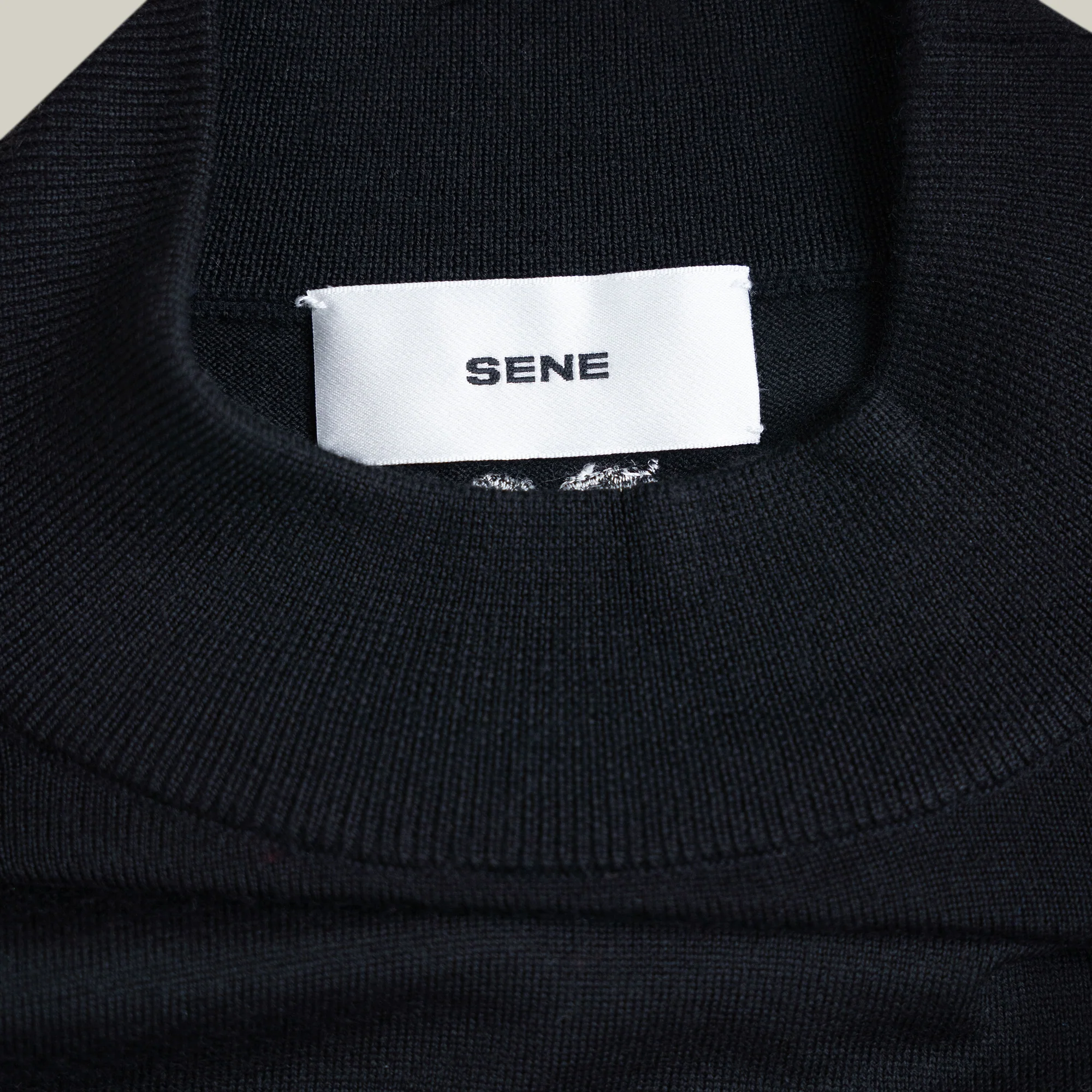 Wool Mock Neck Sweater - Image 17