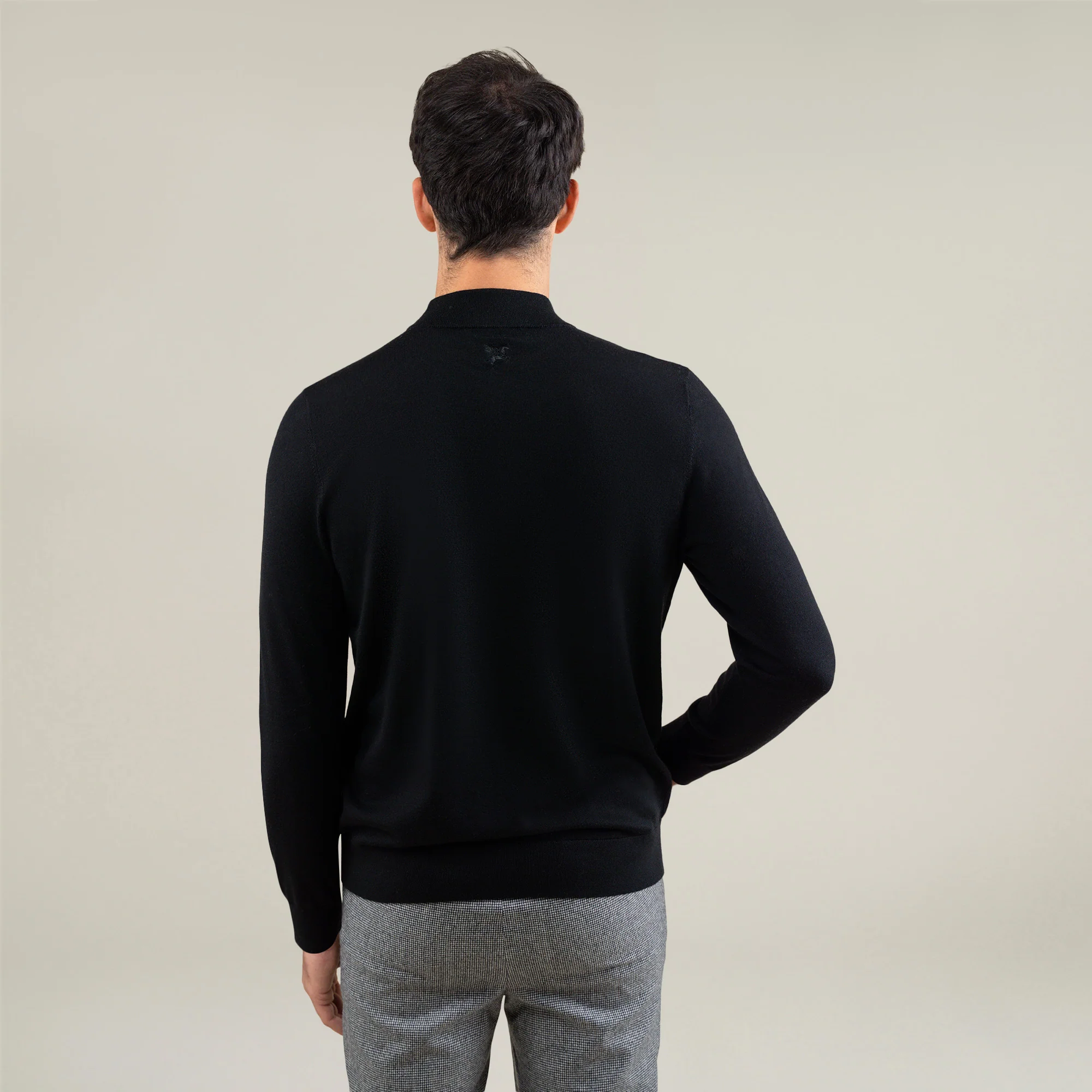 Wool Mock Neck Sweater - Image 19