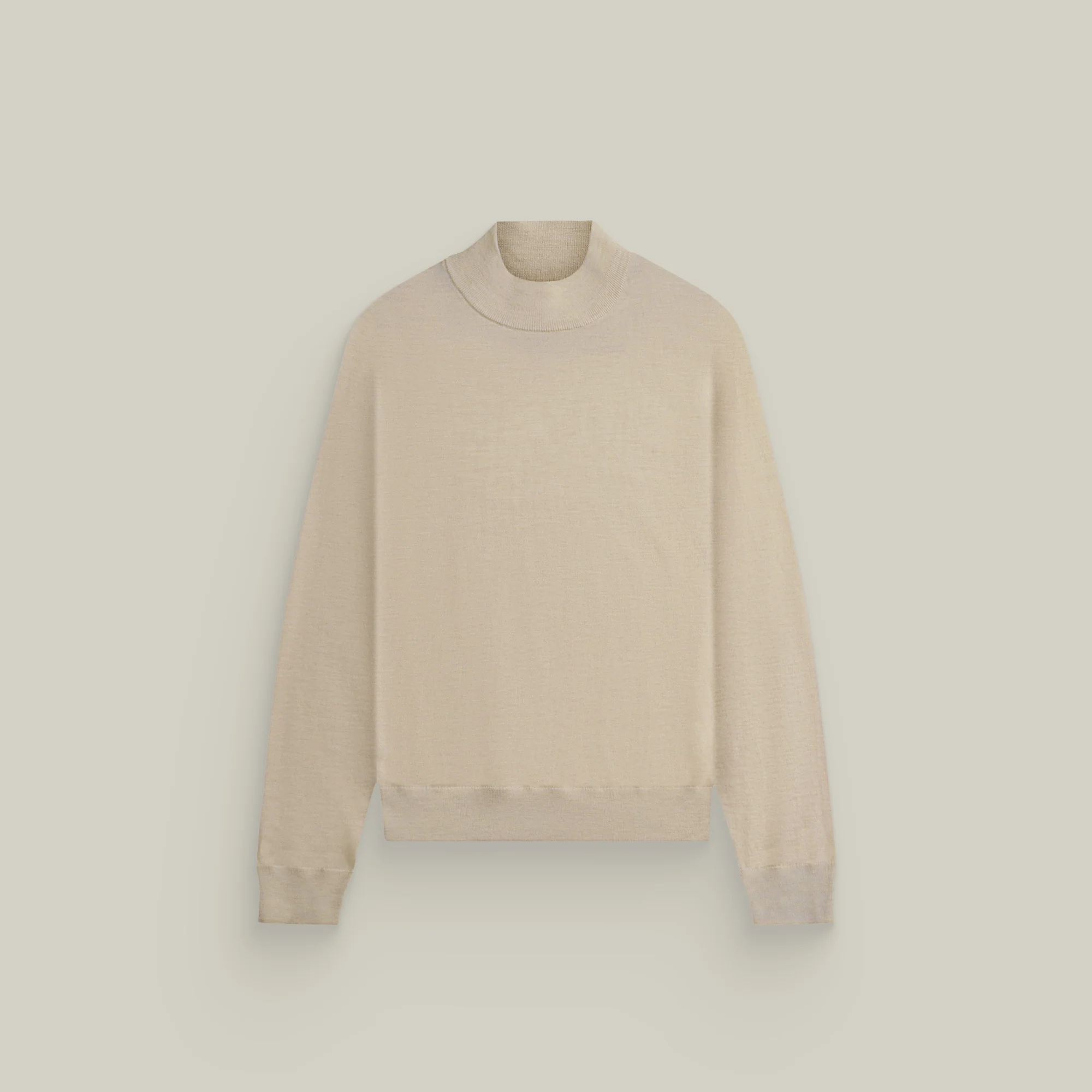 Wool Mock Neck Sweater - Image 21