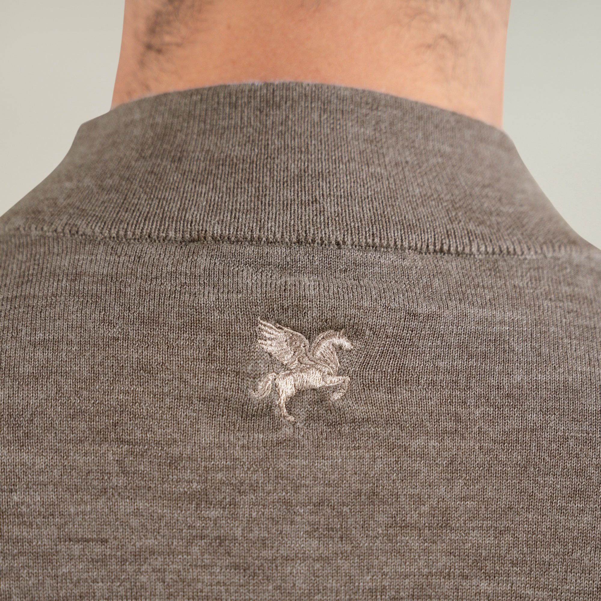 Wool Mock Neck Sweater - Image 5
