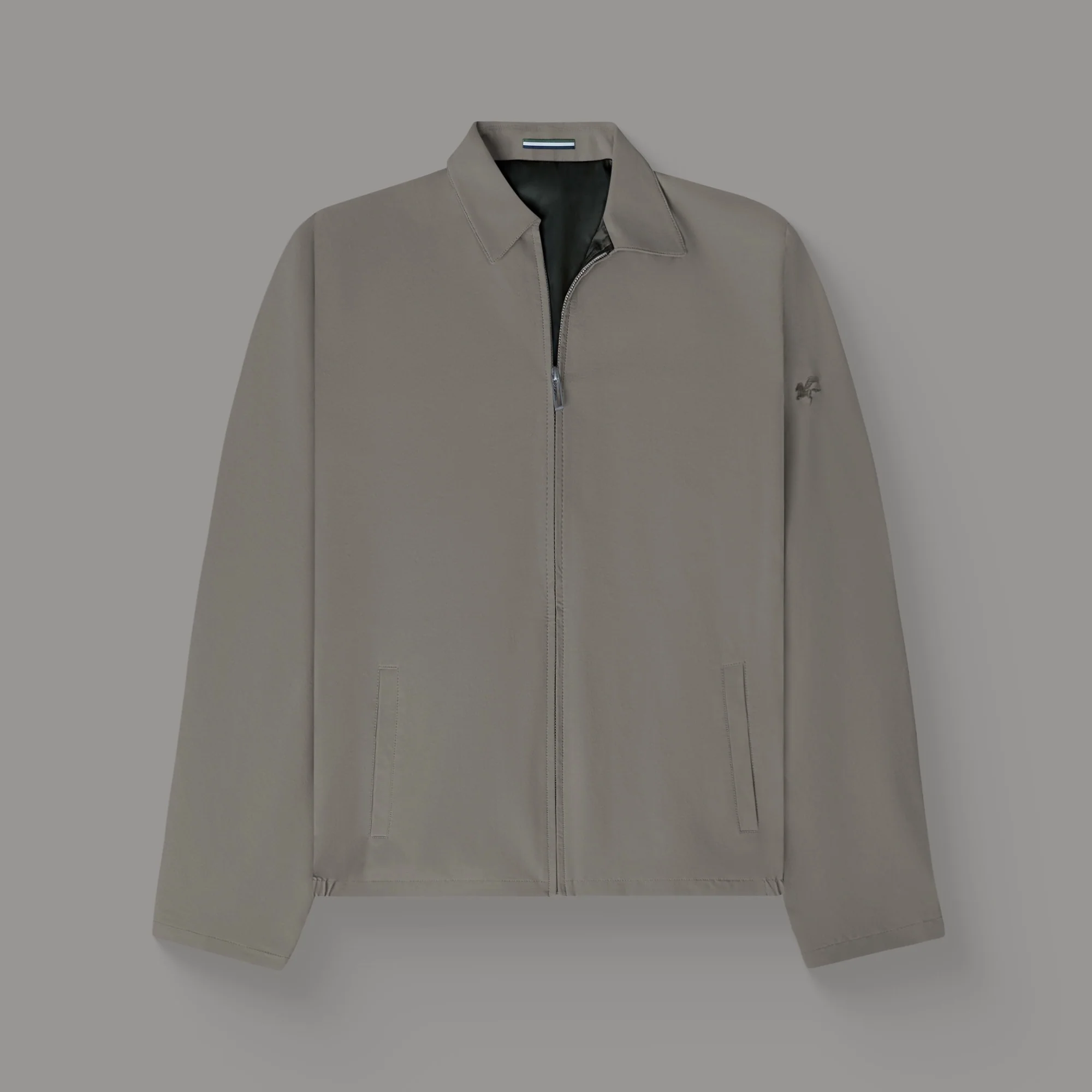 Zip Up Jacket - Olive